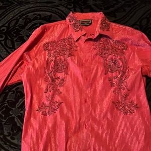 Mens faux long sleeve shirt